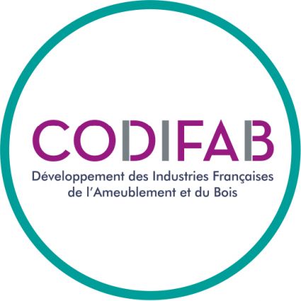 Logo de CODIFAB, développant les industries françaises de l'ameublement et du bois.